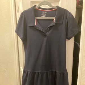 French Toast Two-Tiered Dress (Size L 10/12)
